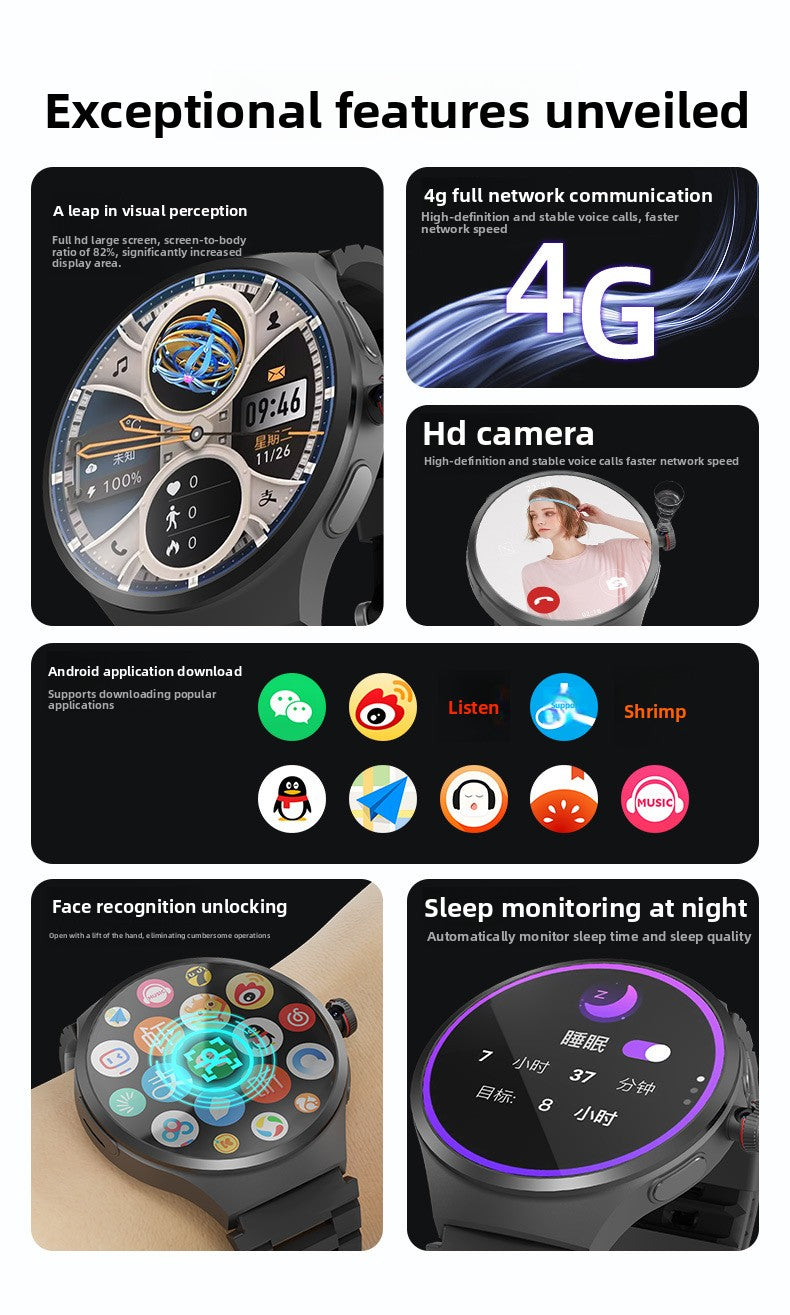 J50 Smart Watch: A True Smartphone on Your Wrist for Kids & Adults
