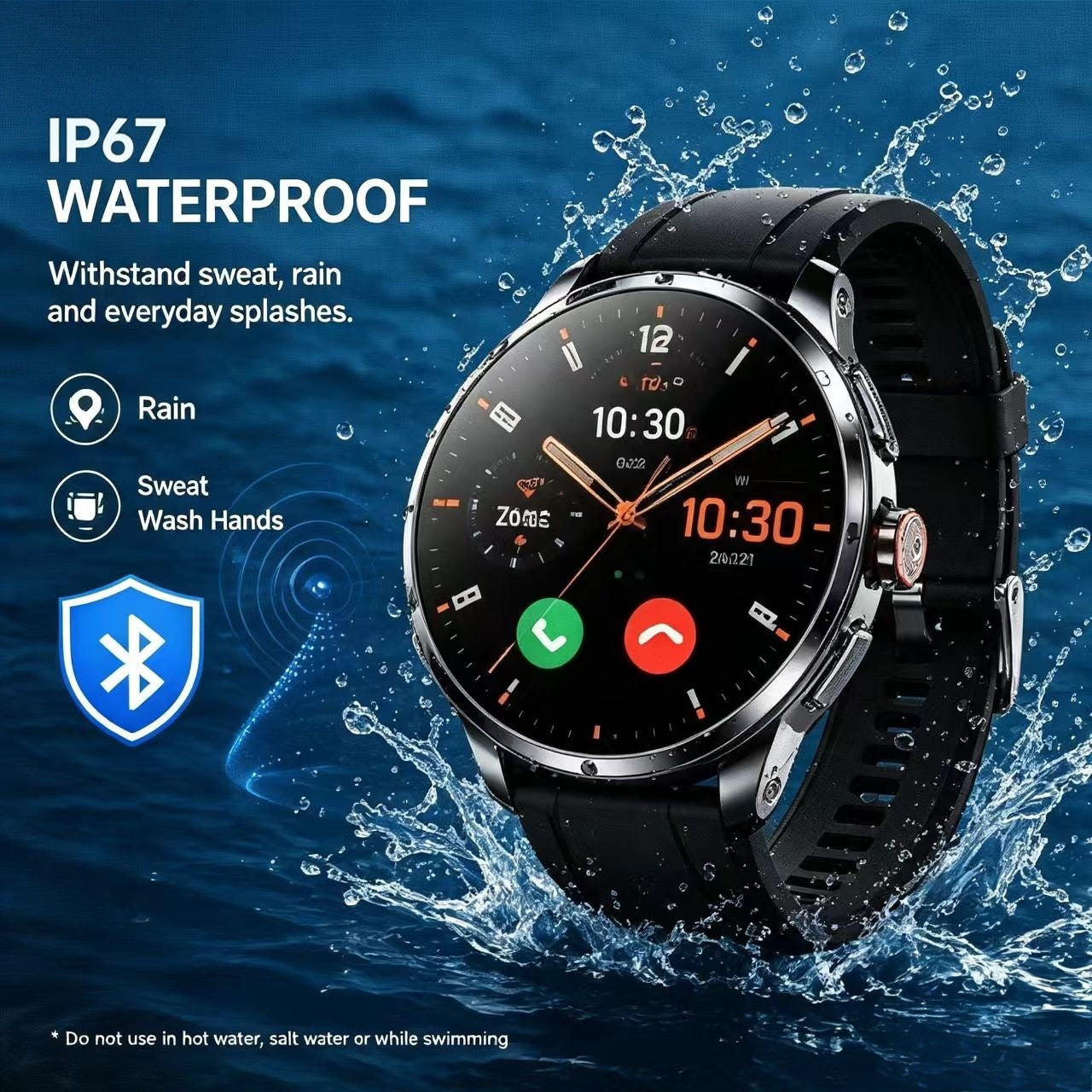 J98 4G LTE Smartwatch – Dual OS, AMOLED Display & GPS